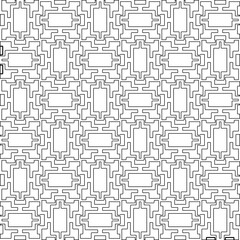 Abstract shapes from lines. Vector graphics for design, prints, decoration, cover, textile, digital wallpaper, web background, wrapping paper, clothing, fabric, packaging, cards.Geometric patterns.