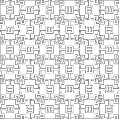 Abstract shapes from lines. Vector graphics for design, prints, decoration, cover, textile, digital wallpaper, web background, wrapping paper, clothing, fabric, packaging, cards.Geometric patterns.