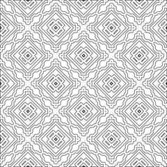 Abstract shapes from lines. Vector graphics for design, prints, decoration, cover, textile, digital wallpaper, web background, wrapping paper, clothing, fabric, packaging, cards.Geometric patterns.