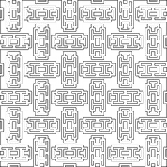 Abstract shapes from lines. Vector graphics for design, prints, decoration, cover, textile, digital wallpaper, web background, wrapping paper, clothing, fabric, packaging, cards.Geometric patterns.