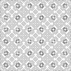 Abstract shapes from lines. Vector graphics for design, prints, decoration, cover, textile, digital wallpaper, web background, wrapping paper, clothing, fabric, packaging, cards.Geometric patterns.