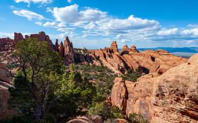 Devils Garden area of Arches National Park, Utah, USA