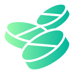 pill gradient icon