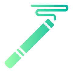 smoking gradient icon