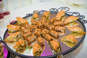 Turkish traditional Baklava dessert