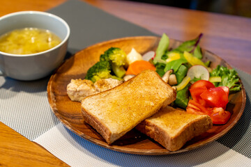 ヘルシーな朝食