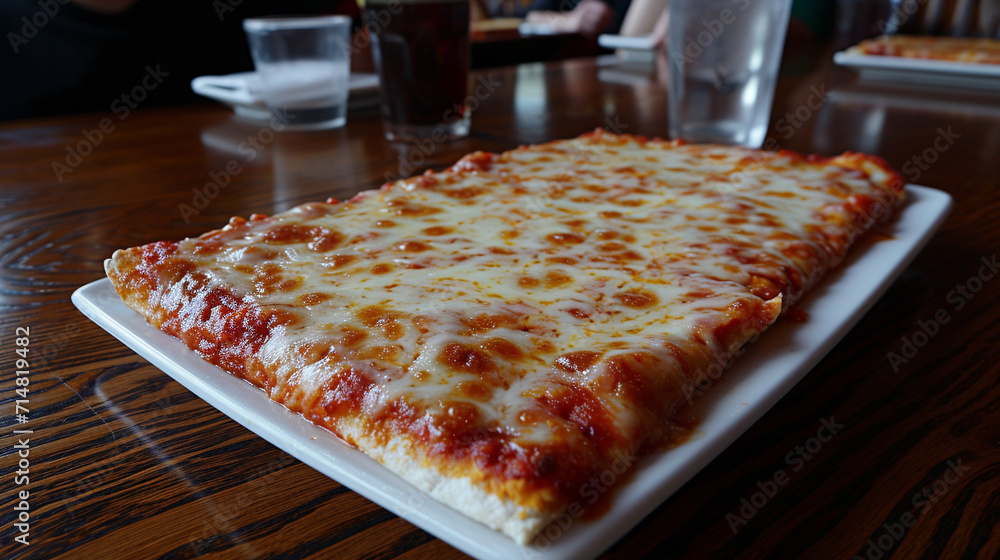 Canvas Prints pizza on the table