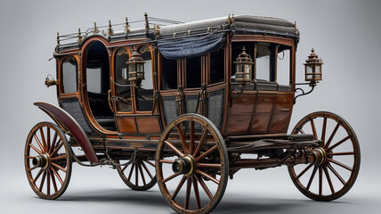 Fototapeta na wymiar Antique Carriage, Antique Wagon