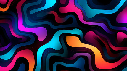 Fototapeta premium Cute graffiti art abstract background poster web page PPT, art background