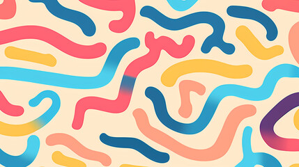 Cute graffiti art abstract background poster web page PPT, art background