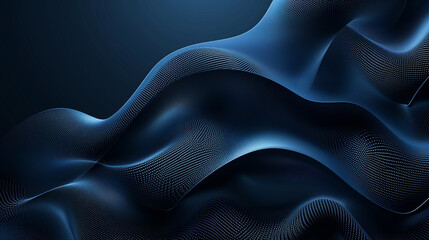 Obraz premium blue wave abstract background