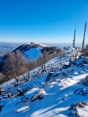 winter mountain landscape