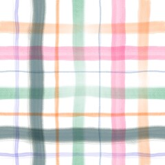 Gingham check pattern.  pastel strokes texture seamless pattern  for textile: shirts, plaid, tablecloths, clothes, dresses, bedding, blankets, paper, makeup