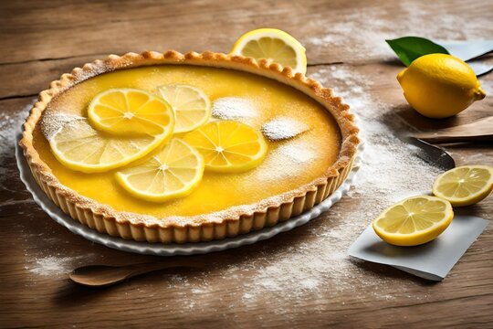 lemon cake with lemon