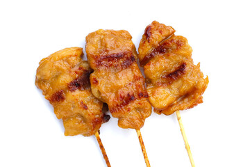 Thai style grilled BBQ pork