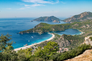 Bay view in Öludeniz Turkey
