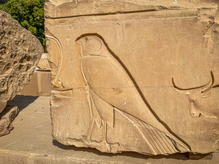 Karnak Temple is dedicated to the temple complex of Ancient Egypt. Thebes, Karnak, Luxor, Egypt