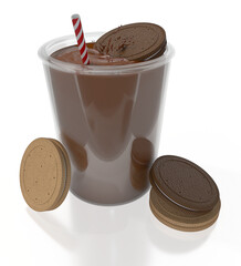 Chocolate Milk & Cookies