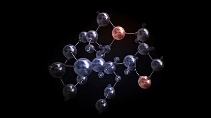 simple one formula on screen black background