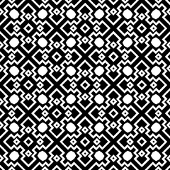 A white background with black design.Seamless texture for fashion, textile design,  on wall paper, wrapping paper, fabrics and home decor. Simple repeat pattern. Geometric patterns.
