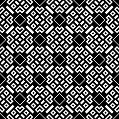 A white background with black design.Seamless texture for fashion, textile design,  on wall paper, wrapping paper, fabrics and home decor. Simple repeat pattern. Geometric patterns.