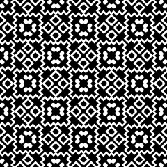 A white background with black design.Seamless texture for fashion, textile design,  on wall paper, wrapping paper, fabrics and home decor. Simple repeat pattern. Geometric patterns.