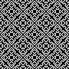 A white background with black design.Seamless texture for fashion, textile design,  on wall paper, wrapping paper, fabrics and home decor. Simple repeat pattern. Geometric patterns.