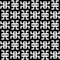 A white background with black design.Seamless texture for fashion, textile design,  on wall paper, wrapping paper, fabrics and home decor. Simple repeat pattern. Geometric patterns.