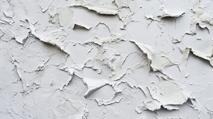 White rough filler plaster fa? section ade wall texture background