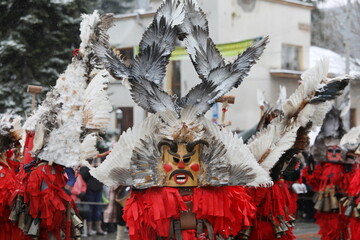 Festival of the Masquerade Games Surova in Breznik, Bulgaria