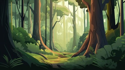 Forest, KI generated