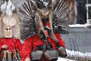 Festival of the Masquerade Games Surova in Breznik, Bulgaria