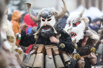 Festival of the Masquerade Games Surova in Breznik, Bulgaria