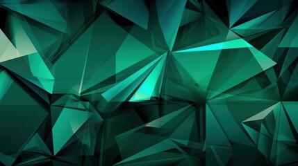 Green glass background, Generativ KI
