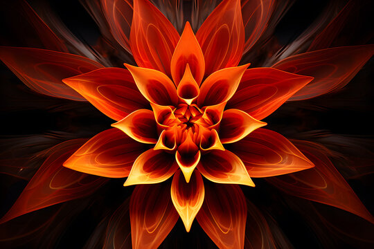 A gorgeous plant named Flame Flower plane