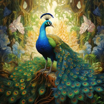 Best ever beautiful biggest peacocks image 