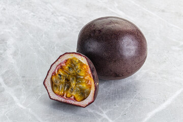 Tropical sweet and juicy passionfruit