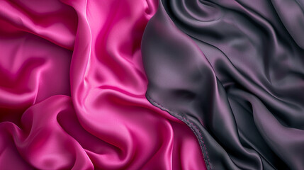 Obraz premium Magenta and Charcoal silk background