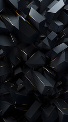 Abstract Black theme background
