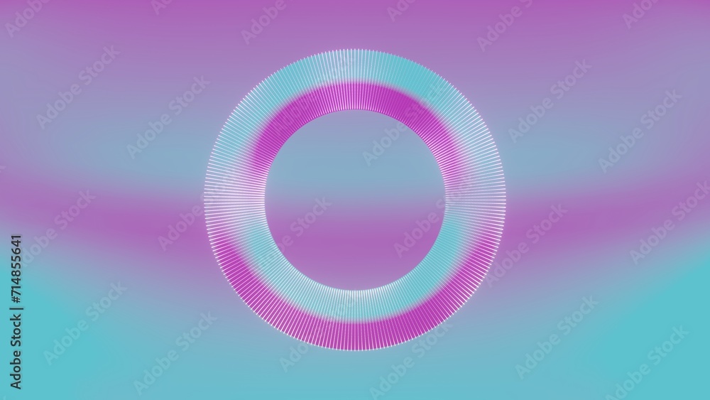 Aufkleber 3d abstract holographic swirl, a visually striking and dynamic representation of motion and fluidity