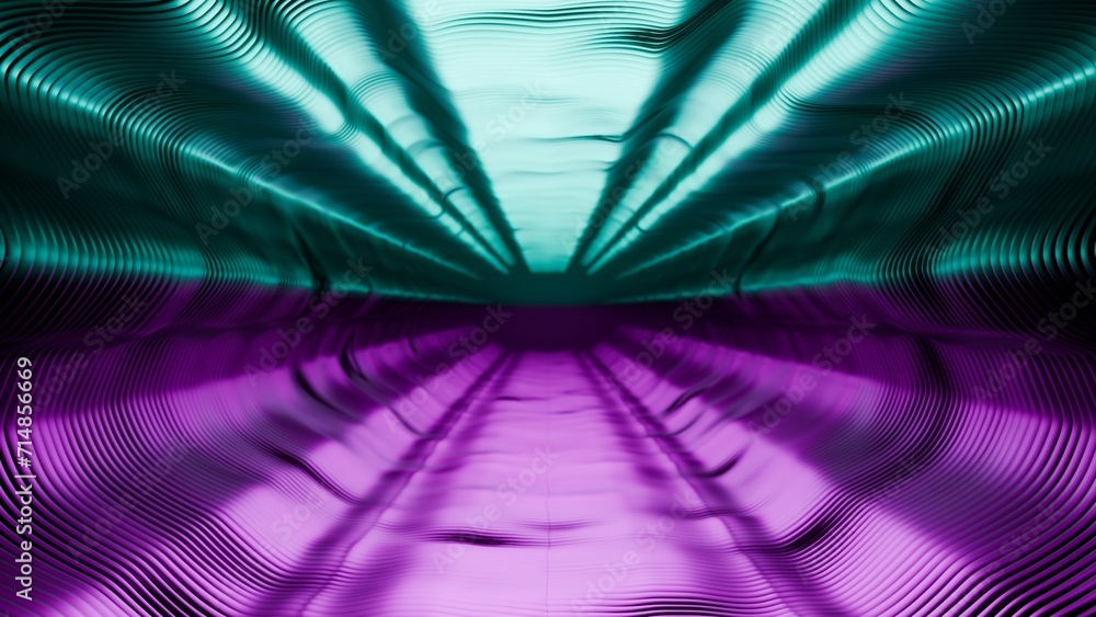 Poster abstract brain wave background in blue and red, with dynamic lines suggesting speed and cognitive ac