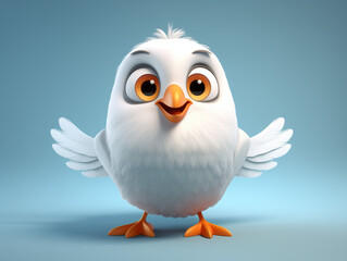 Obraz premium Cute 3D Animals illustration