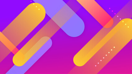 Colorful colourful vector abstract geometrical gradient shape modern background. Abstract gradient shapes background for presentation, business report, card, banner, poster