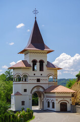 Fototapeta na wymiar Rohia Monastery in Maramures County, Romania, Europe