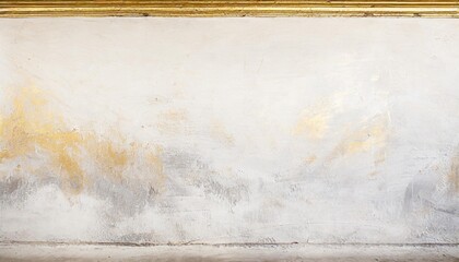 distressed painted antique wall in white grey cream ivory and gold texture beautiful distressed...