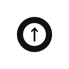 arrow sign vector type icon