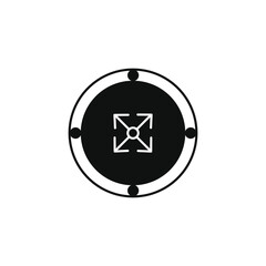 arrow sign vector type icon