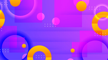 Colorful colourful vector minimalist simple abstract geometric gradient background. Vector colorful gradient shapes background for presentation, report, banner, flyer, poster
