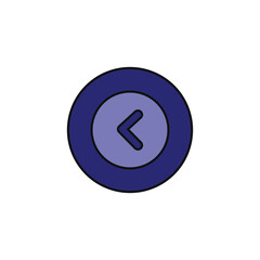 arrow sign vector type icon