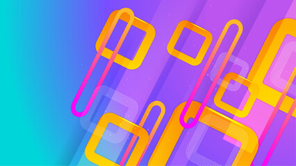 Colorful colourful vector modern gradient geometric abstract background with shapes. Vector colorful gradient shapes background for presentation, report, banner, flyer, poster